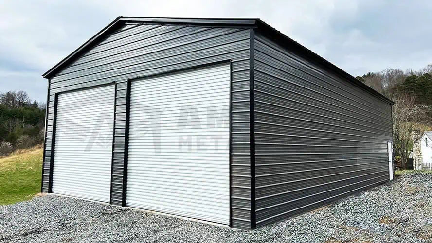 24x40x11 Double Car Garage