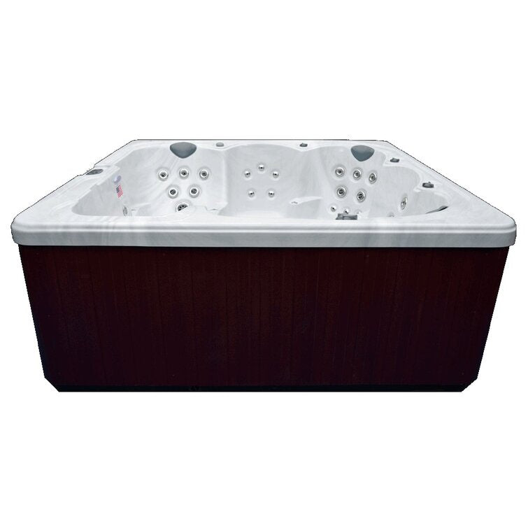 6-Person 78-Jet Hot Tub with Stainless Jets and Ozone System