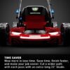 Flex-Force 60V Cordless 2-Tool Combo Kit 22 in. Recycler Walk Behind Lawn Mower & Leaf Blower w/Charger & Batteries