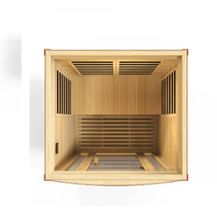 Dynamic Sauna San Marino 2-person Low EMF (Under 8MG) FAR Infrared Sauna (Canadian Hemlock)
