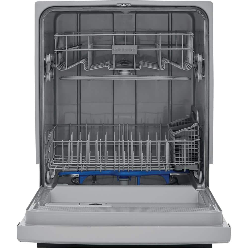 Frigidaire 24 in. Stainless Steel Front Control Built-In Tall Tub Dishwasher, 55 dBA