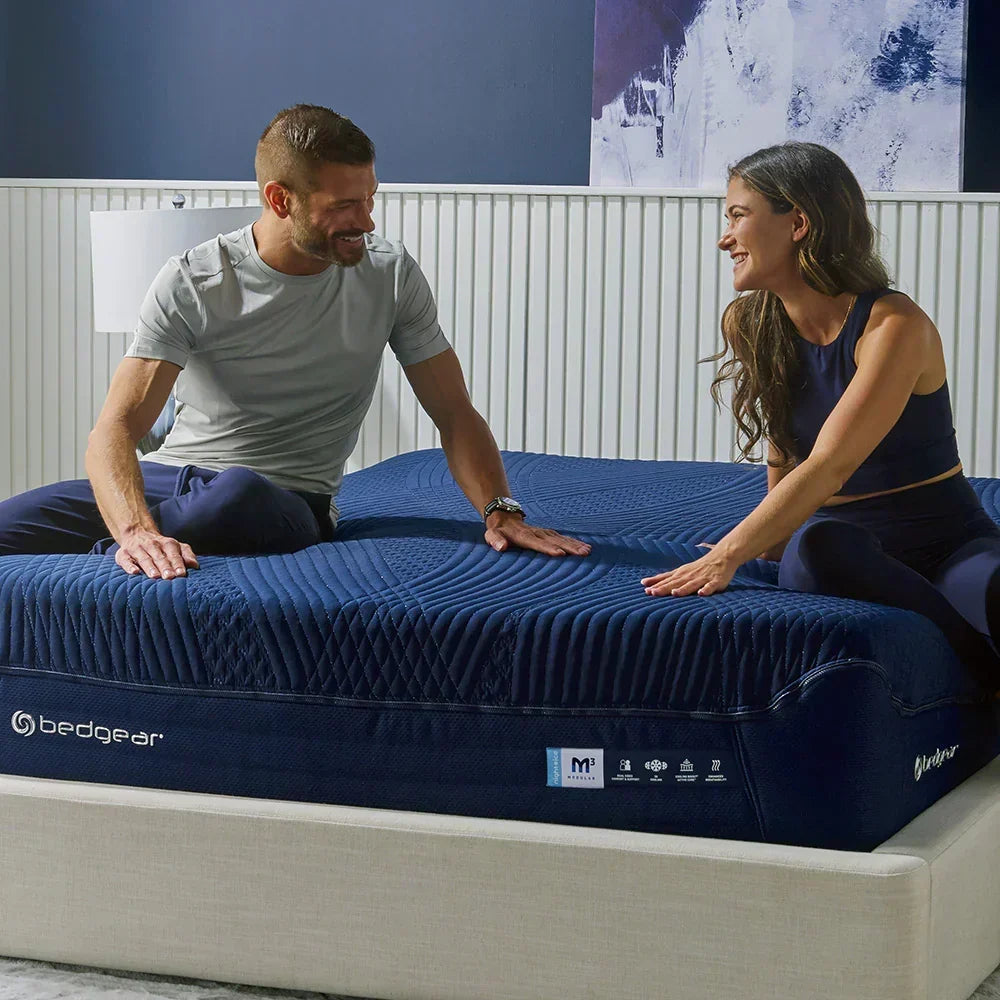 Bedgear M3 Night Ice Performance® Mattress - Modular Hybrid with Dual-Sided Cooling