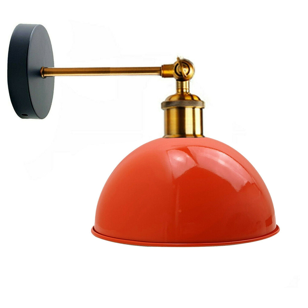 Orange Modern Retro Style Glossy Wall Sconce Wall Light Lamp Fixture~3456