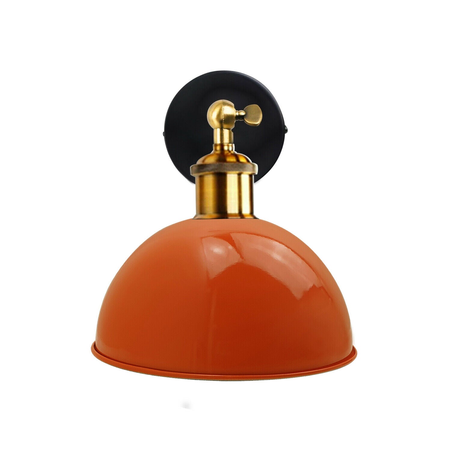 Orange Modern Retro Style Glossy Wall Sconce Wall Light Lamp Fixture~3456
