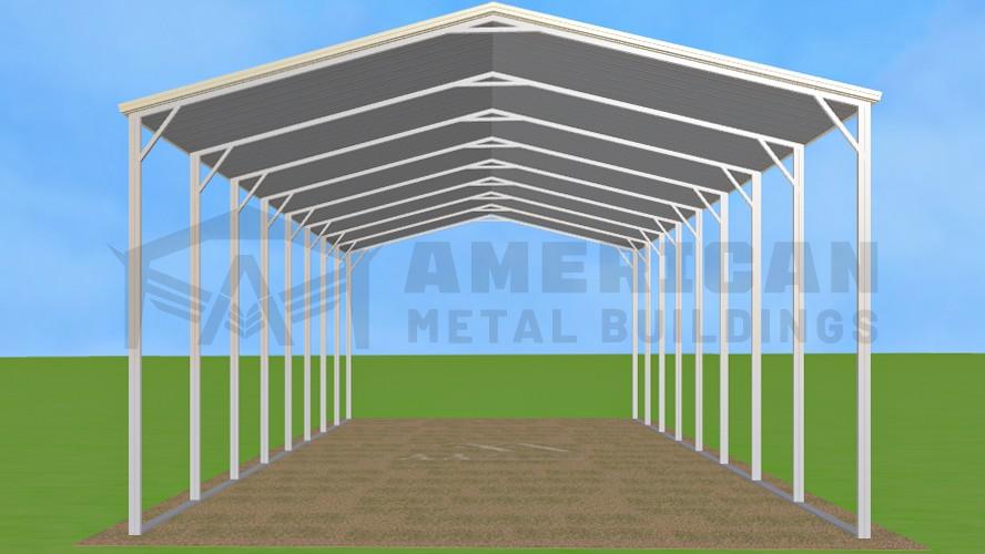 24x40x14 Steel Carport