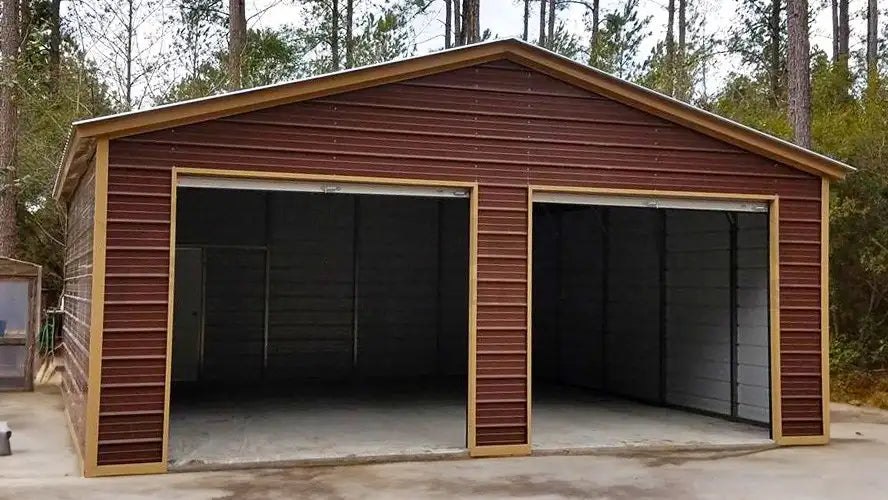 24x20x10 Two Car Garage
