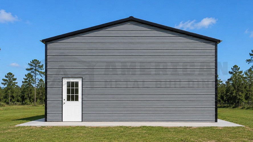 25x60x12 Metal Garage