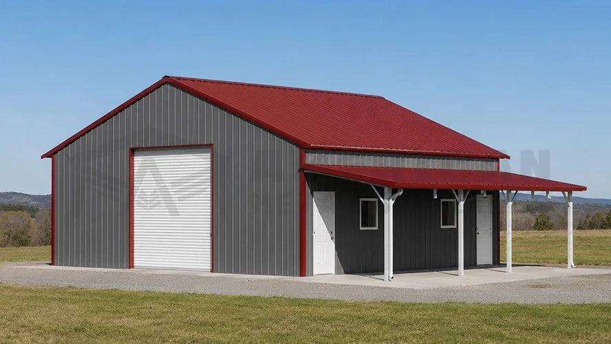 30x30x10 Metal Garage