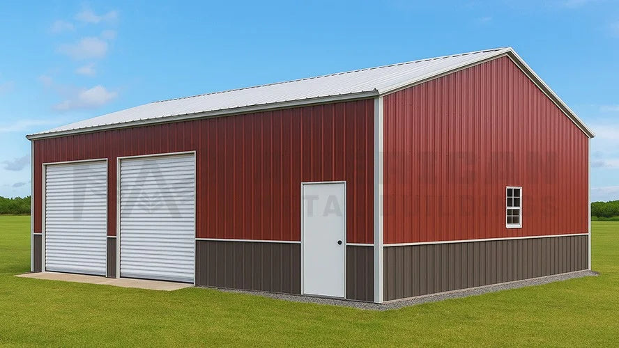 30x40x12 Steel Garage