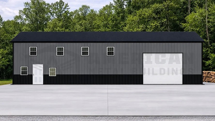 30x60x16 Triple Wide Garage