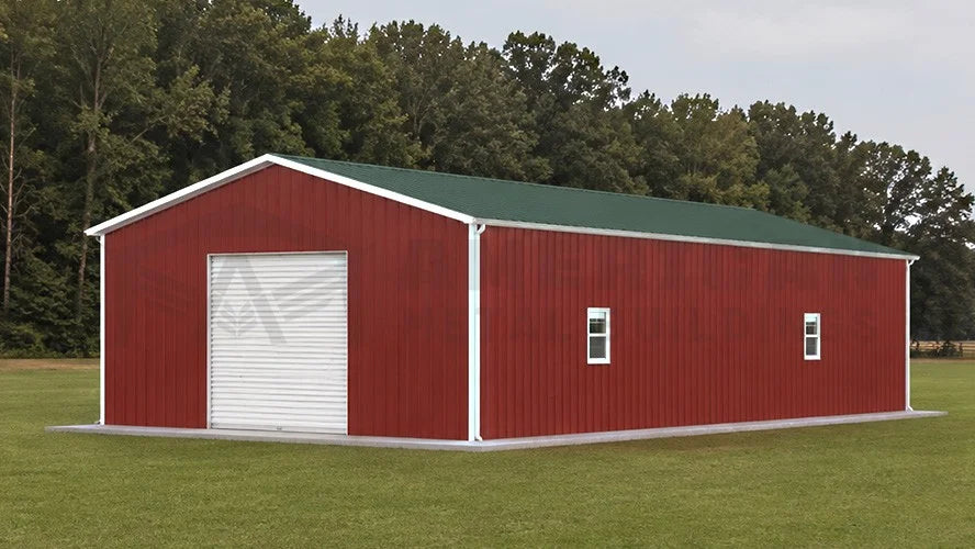 30x60x12 Metal Garage