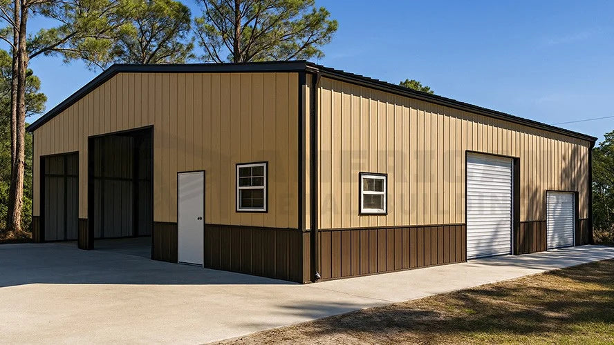 50x50x12 Commercial Steel Building