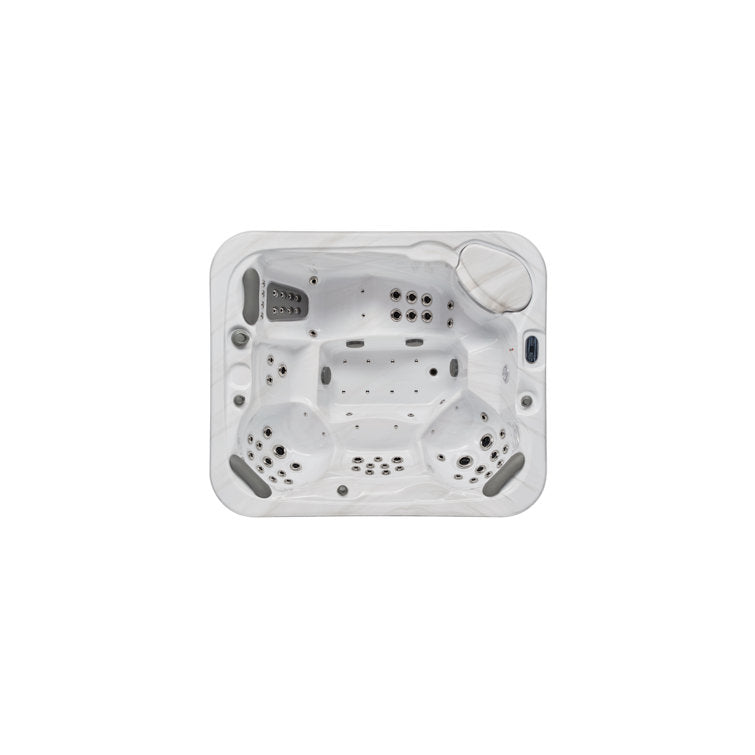 Danika 5-person 68-jet Hot Tub With Bluetooth In Gray