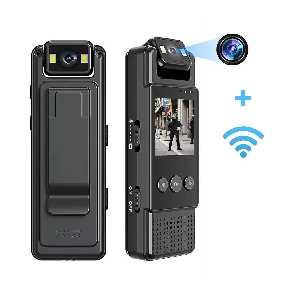NNEOBA 1080P Mini Body Camera with Night Vision