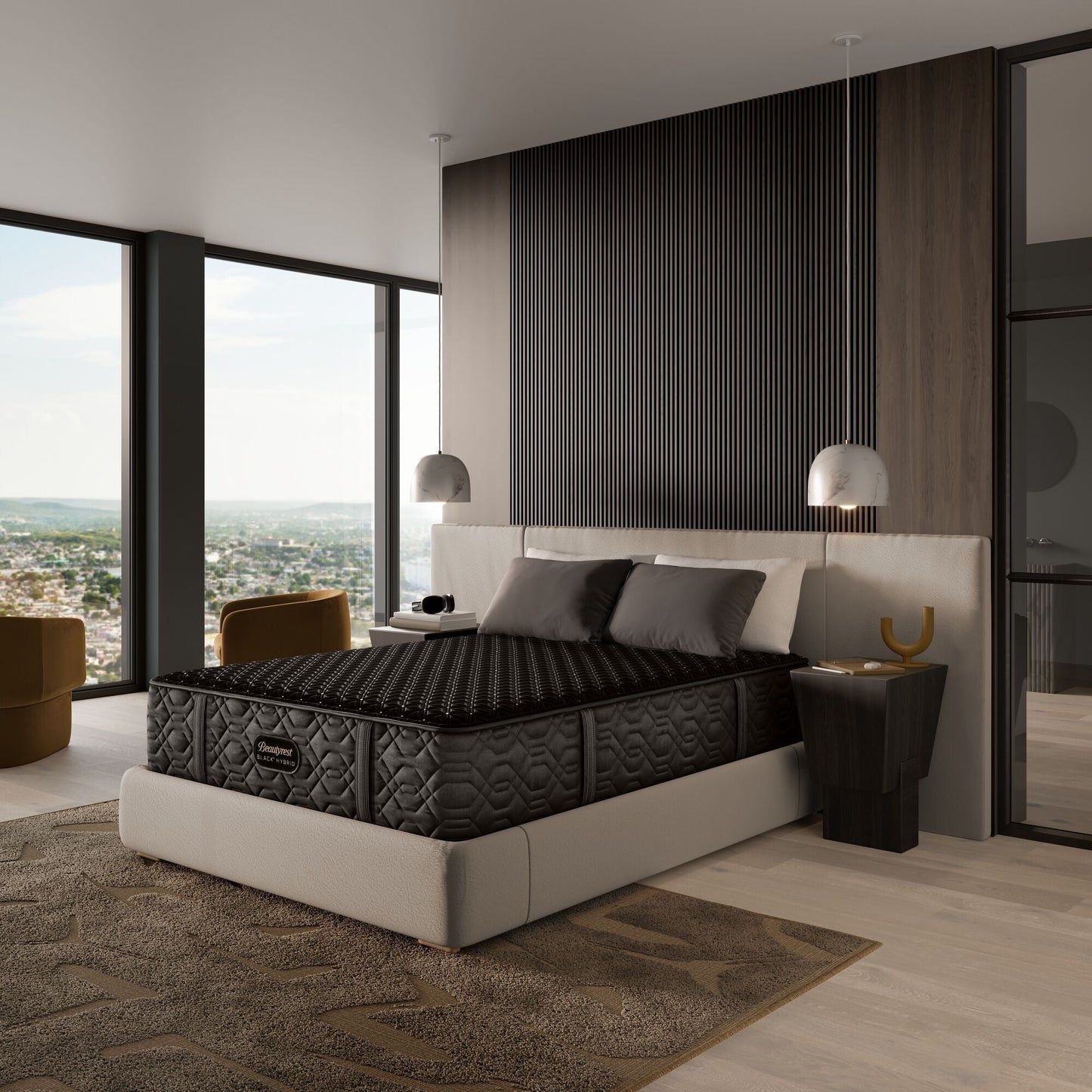 Beautyrest Black® Hybrid Series Three Firm Mattress