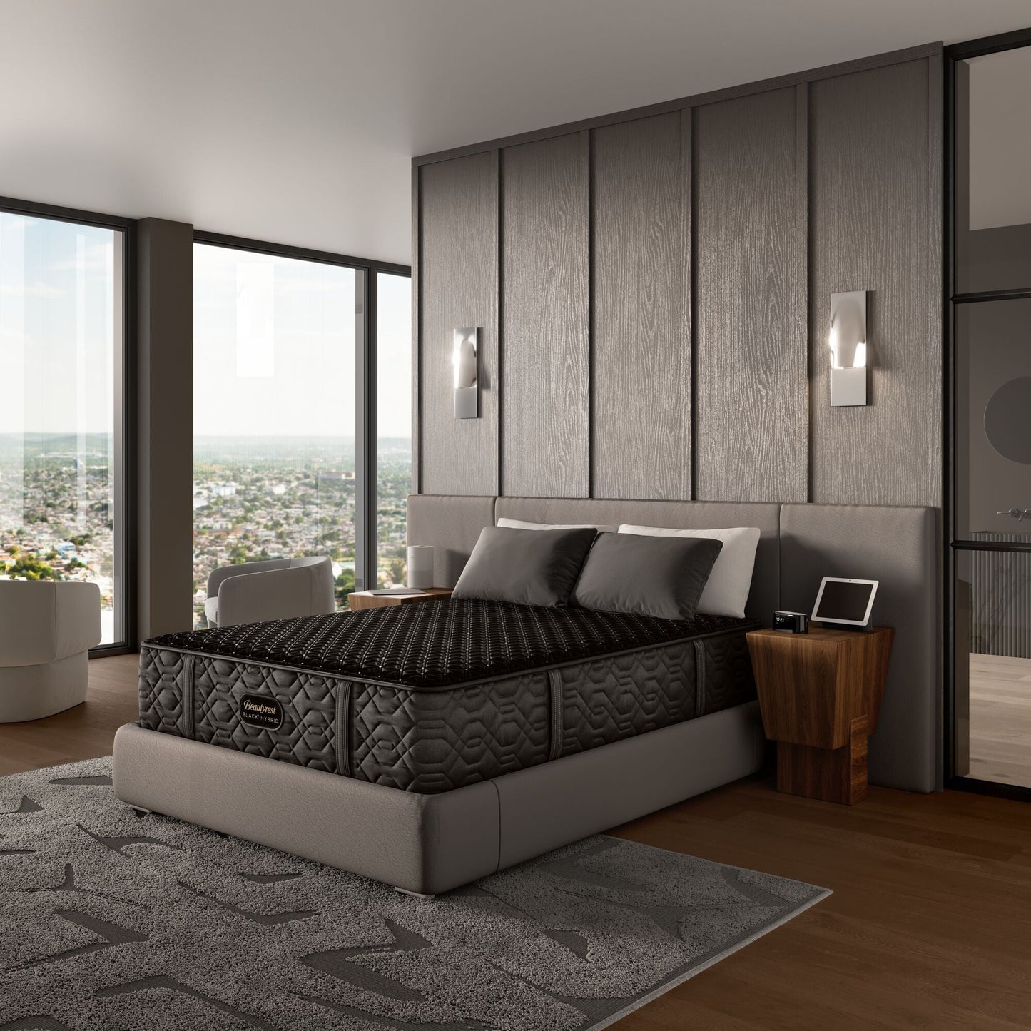 Beautyrest Black® Hybrid Series Three Plush Mattress