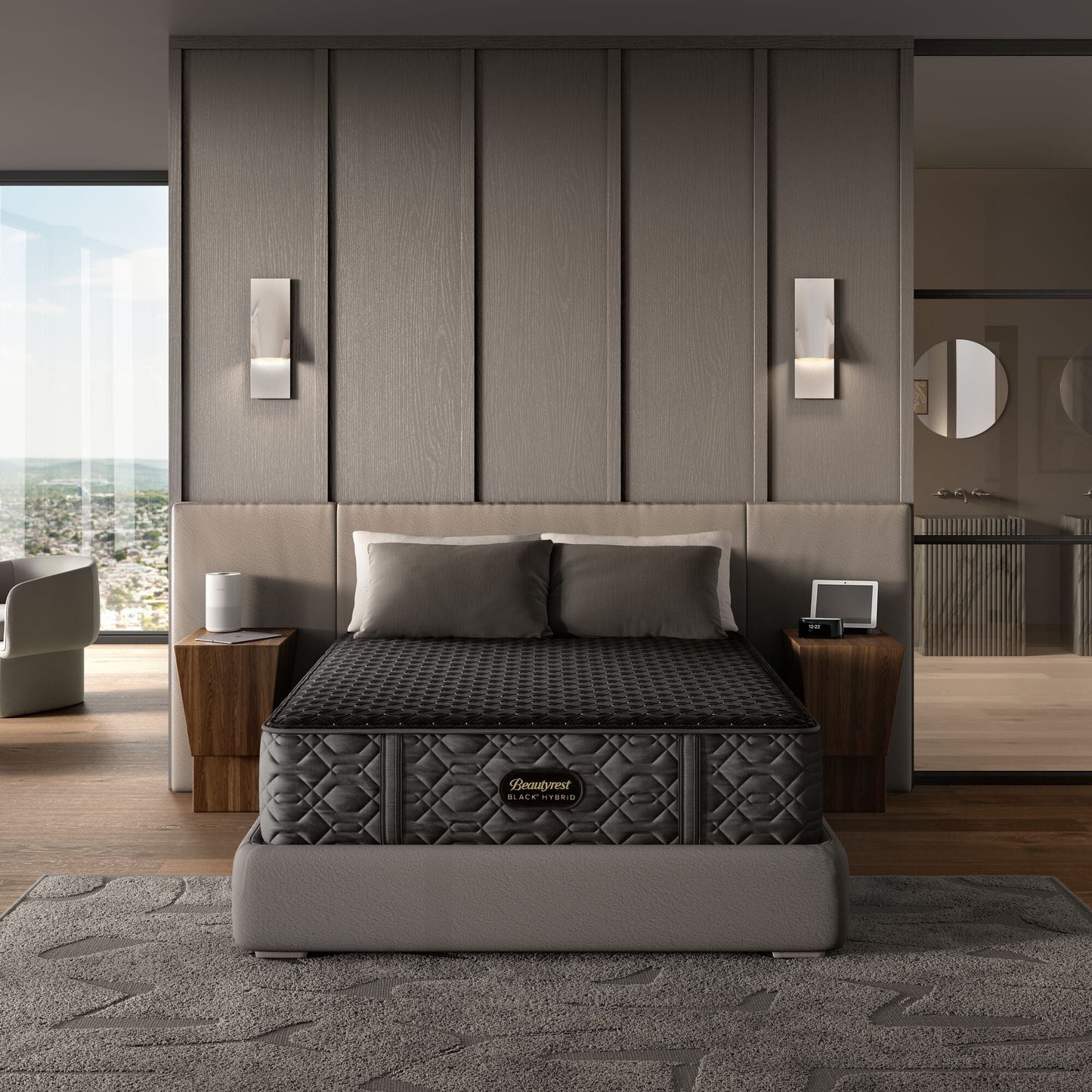 Beautyrest Black® Hybrid Series Three Plush Mattress