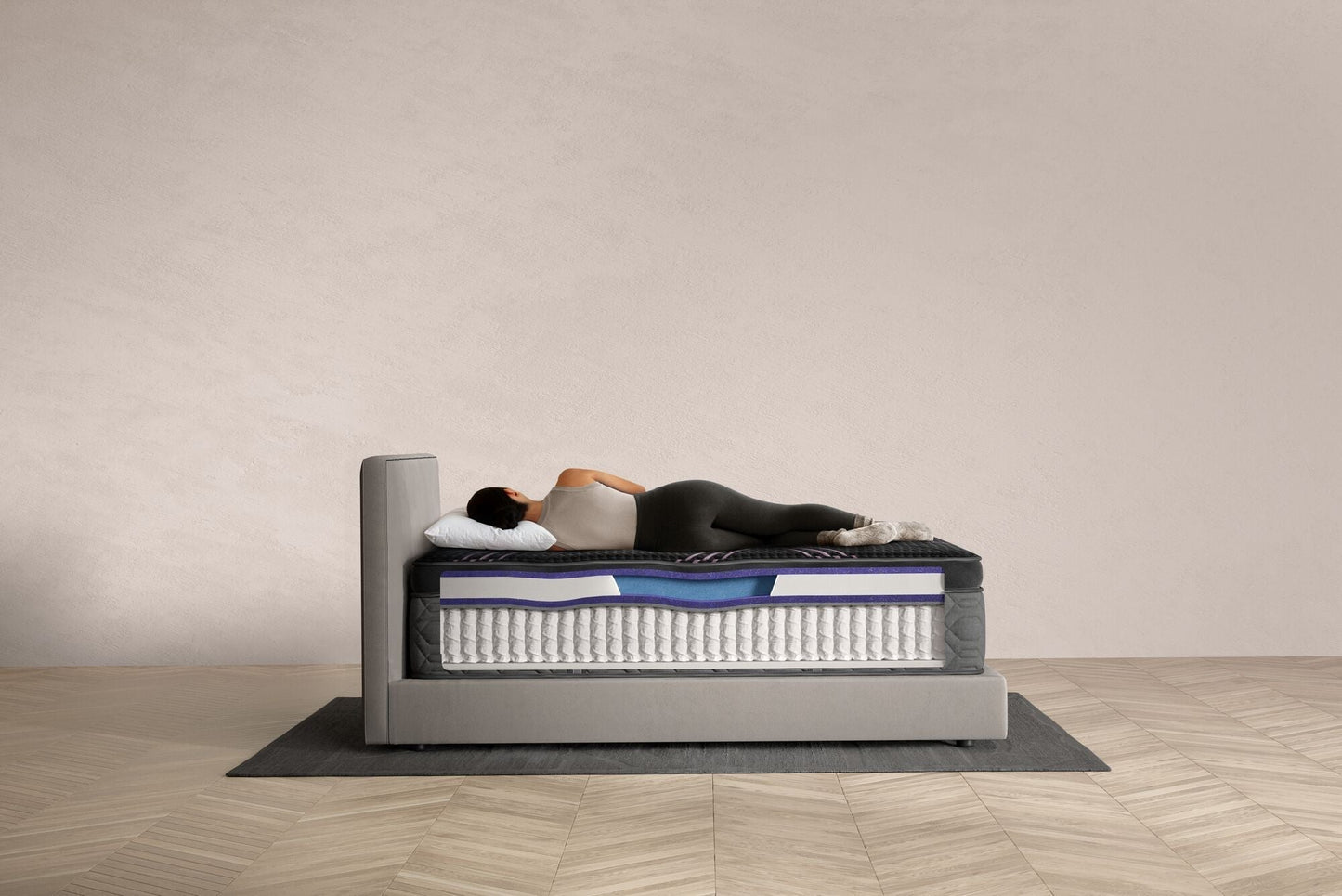 Beautyrest Black® Hybrid Series Two Medium Apex Top Mattress