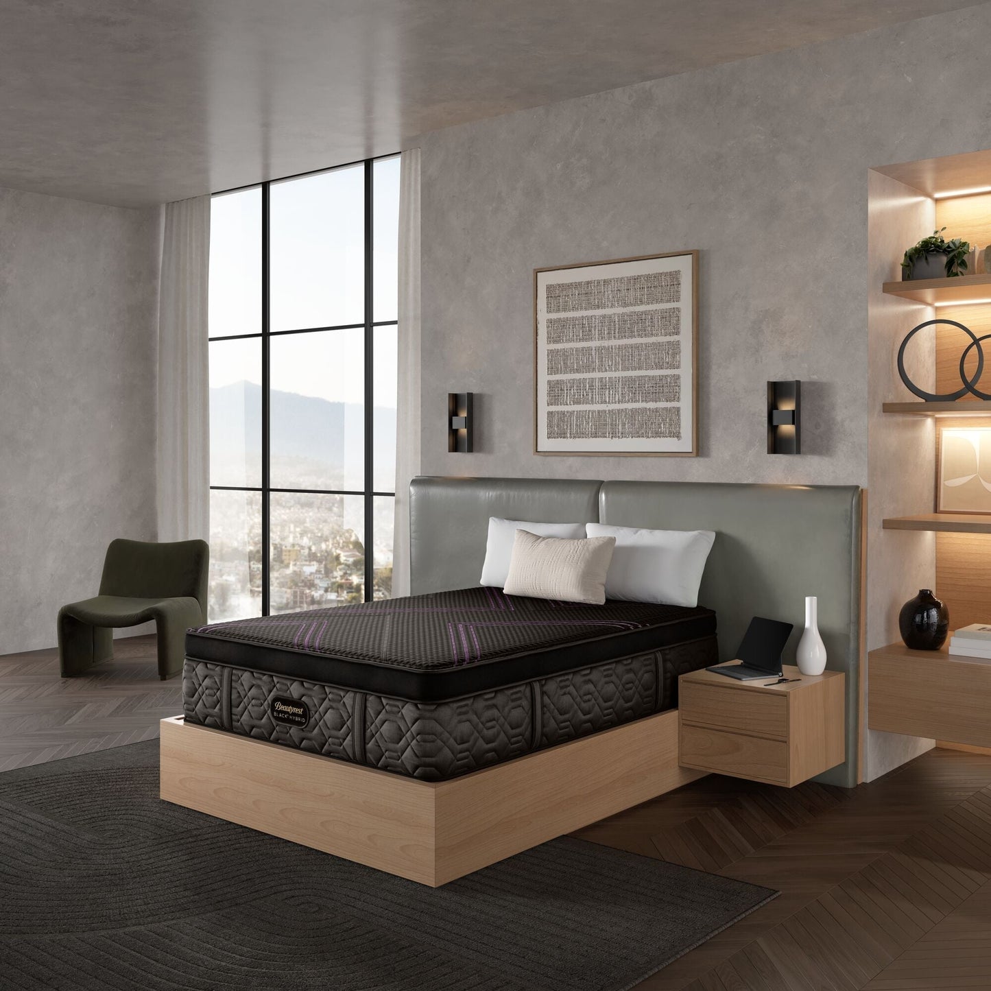 Beautyrest Black® Hybrid Series Two Medium Apex Top Mattress