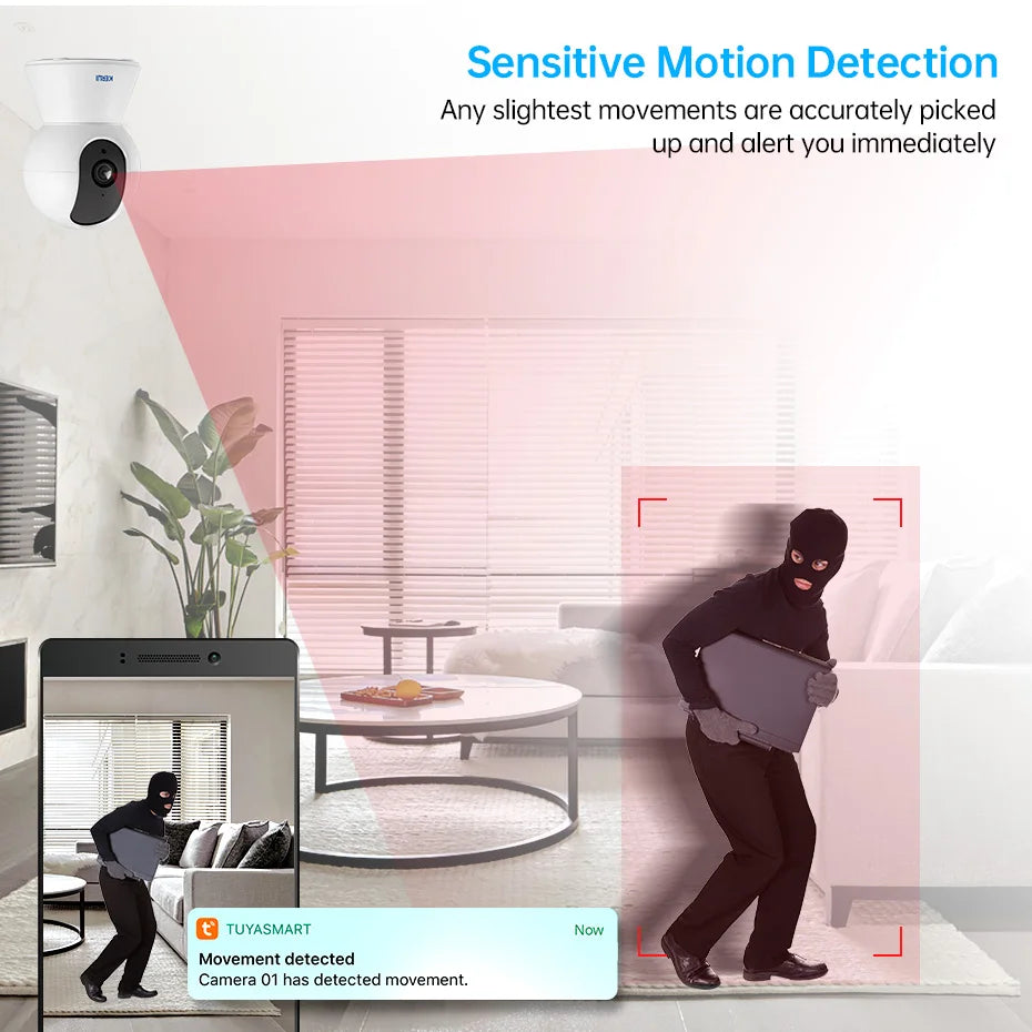 NNEOBA 8MP 4K Smart WiFi IP Camera with Auto Tracking