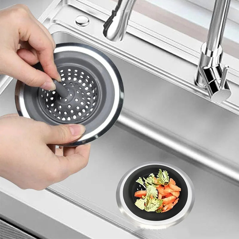 Kitchen Silicone Sink Filter Strainer