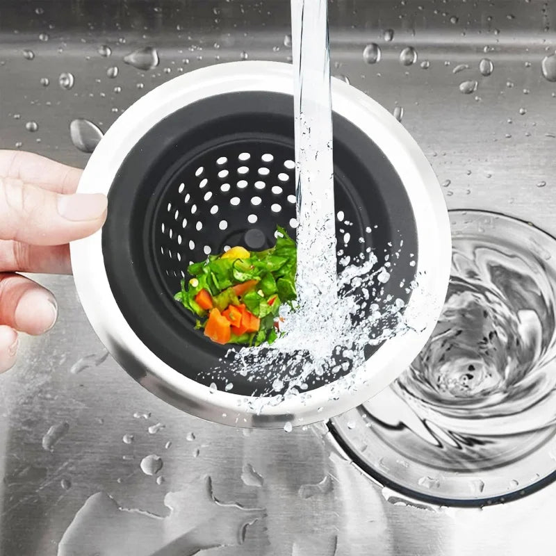 Kitchen Silicone Sink Filter Strainer