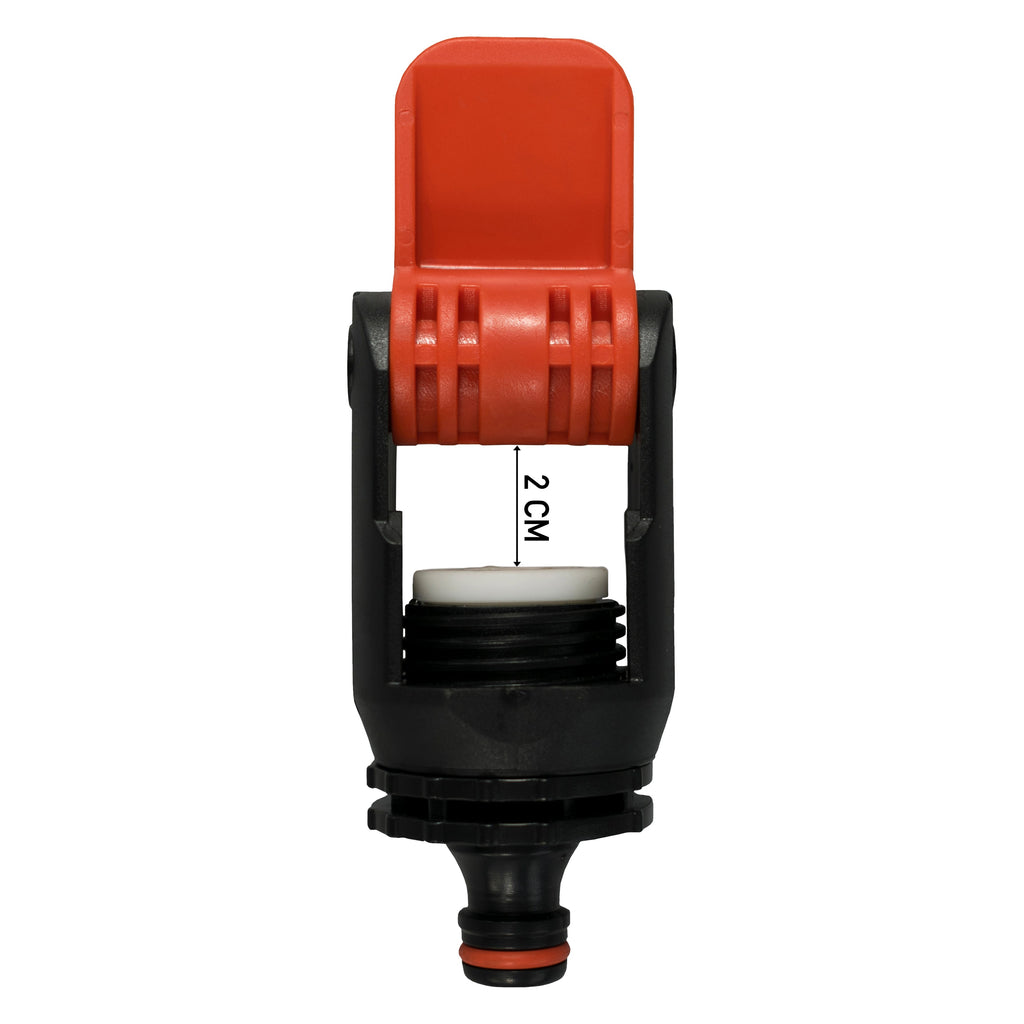 Red Kitchen Tap Adapter