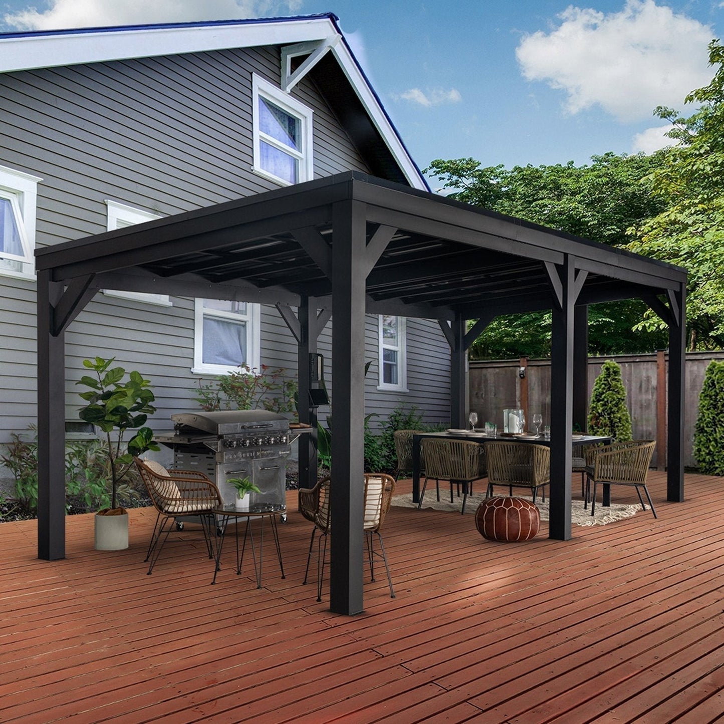 20×9.5 Stonebridge Gazebo/Carport