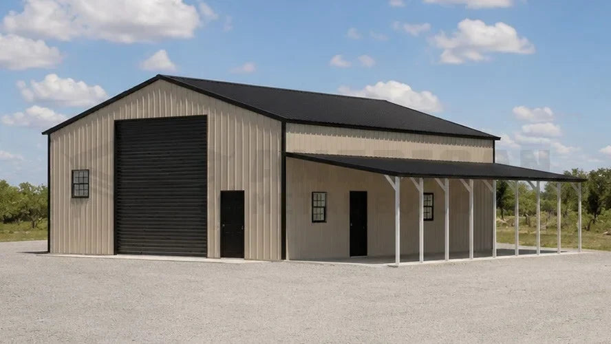 30x40x13 Metal Garage
