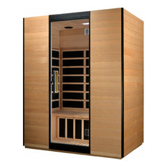 Dynamic Sauna  Valencia 3 Person Ultra Low EMF FAR Infrared Sauna