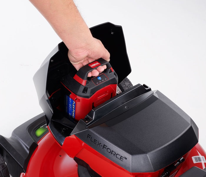 21 in. Recycler SmartStow 60-Volt Lithium-Ion Brushless Cordless Battery Walk Behind Mower RWD 5.0 Ah w/ Battery&amp;Charger