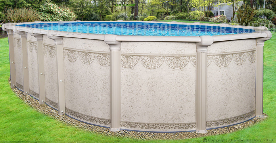 12'x27'x52" Hampton Oval Pool